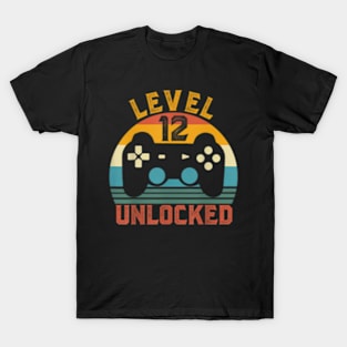 Level 12 Video 12th Birthday T-Shirt